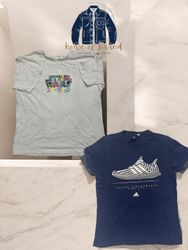 Camisetas gráficas impressas 20 peças