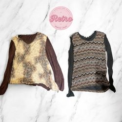 Top Glamour Y2K per Donne: 10 Pz