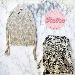 Blusas Monocromáticas Y2K Muse para Mulheres: 10 P..
