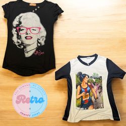 Y2K Iconic Pop & Sporty Chic Tops for Women: 10 Pc..