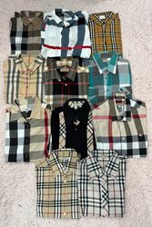 Burberry Check Shirts 11 Pcs