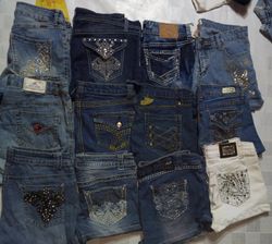 INC DENIM, AMETHYST AND OTHER MIX BRANDS MINI SHOR..