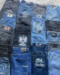 Jeans Hiphop Sin Marca Y2K
