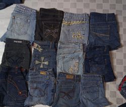 「ARIZONA JEANS と他のミックスブランドのミニショーツ (ID 1134)」