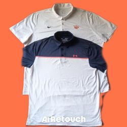 Nike and under armour shirts