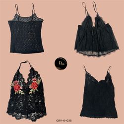 Blackout Beauty | Y2K Cami (GRV-6-038)