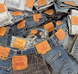 Levi's Mix Code Paper Tag Jeans