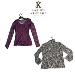 Beau top à manches longues 100 pcs