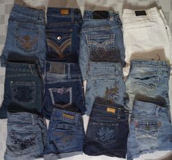 YMI USA E OUTRAS MARCAS MIX MINI SHORTS (ID 1140)