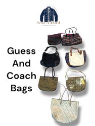 Y2k Coach and Guess bags
