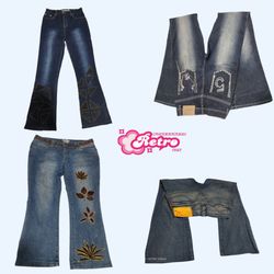 Y2k Bestseller Denim Flared Jeans (June-10)