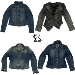 Y2K Cyber Girl Era Denim Jackets (RW-290)