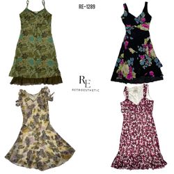 Y2K Mysterious Girl Era Summer Dresses (RE-1289)