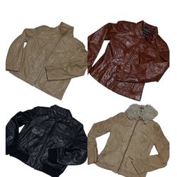 veste en cuir y2k