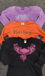 Y2K Harley Davidson Tops