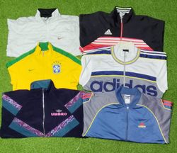 Mix branded 90s track jackets