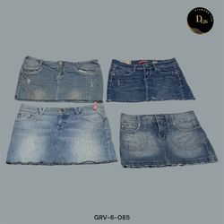 Y2K Flirty Denim Mini Skirt | Summer Essential (GR..