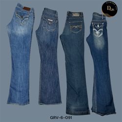 Y2K High Rise Flared Denim – Throwback Streetwear ..