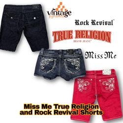 Pantalones cortos VP233 Miss me True Religion Rock..