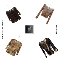 Y2K MILAN NIGHT BLOUSES