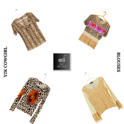 Y2K COWGIRL BLOUSES