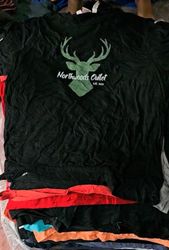 Vintage men printed T-shirt