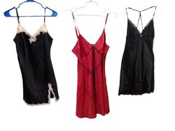 Romantic slip dresses