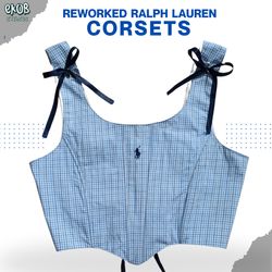 Reworked Ralph Lauren Corset Tops