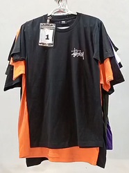 CR-65 Reworked Style Printed Stussy T-Shirt