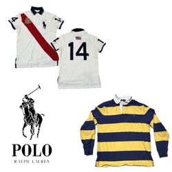Ralph Lauren big pony Polo and Rugby Shirts