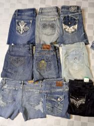 CATO AND OTHER BRAND MINI SHORTS (MR605)