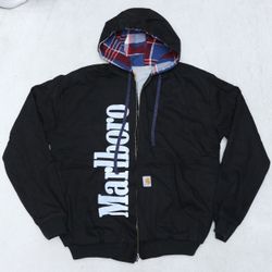 CR-67 Rework Style Carhartt Marlboro Zipper Hooded..