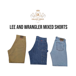 Lee and Wrangler Mixed Shorts
