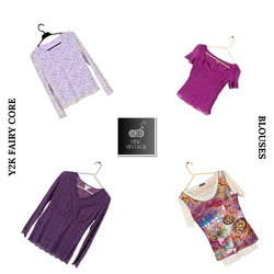 Y2K FAIRY CORE BLOUSES