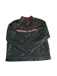 Black leather structure Jackets -5b -5/6/25