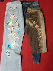 Y2k Embroidery jeans-10 pcs