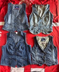 Denim waistcoat