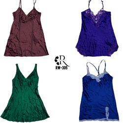 Y2K Soft Silk Slips (RW-305)
