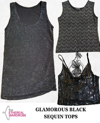 Glamorous Black Y2K Tops Bundle of 10 pcs (RN#1226..