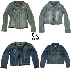 Y2K Unique Denim Jackets (RW-312)