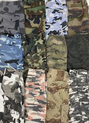 Vintage Camouflage Cargo pants - 13 Pieces