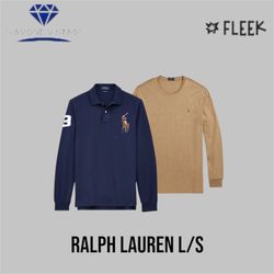 Ralph Lauren L/S T Shir 8pcs (DV-6-74)