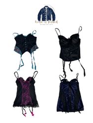 Y2k Romantic core style Corsets