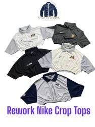 Rework Nike Crop Top
