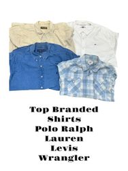 Top Branded polo  Levis wrangler Shirt 16 pcs