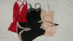 IQ0150 Y2K elegant Slip Dresses - 12 Pie..