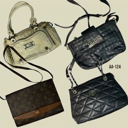 Y2K Branded Hand Bags (Guess, Louis Vuitton) (AA-1..