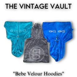 Bebe Velour Hoodies