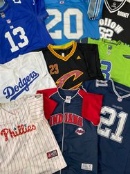 Vintage Pro Sports Jerseys NFL NBA MLB - 16 Pieces