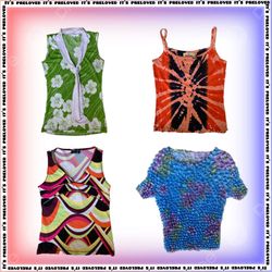 Flower Power - Retro Style Tops Mix (SS-1023)